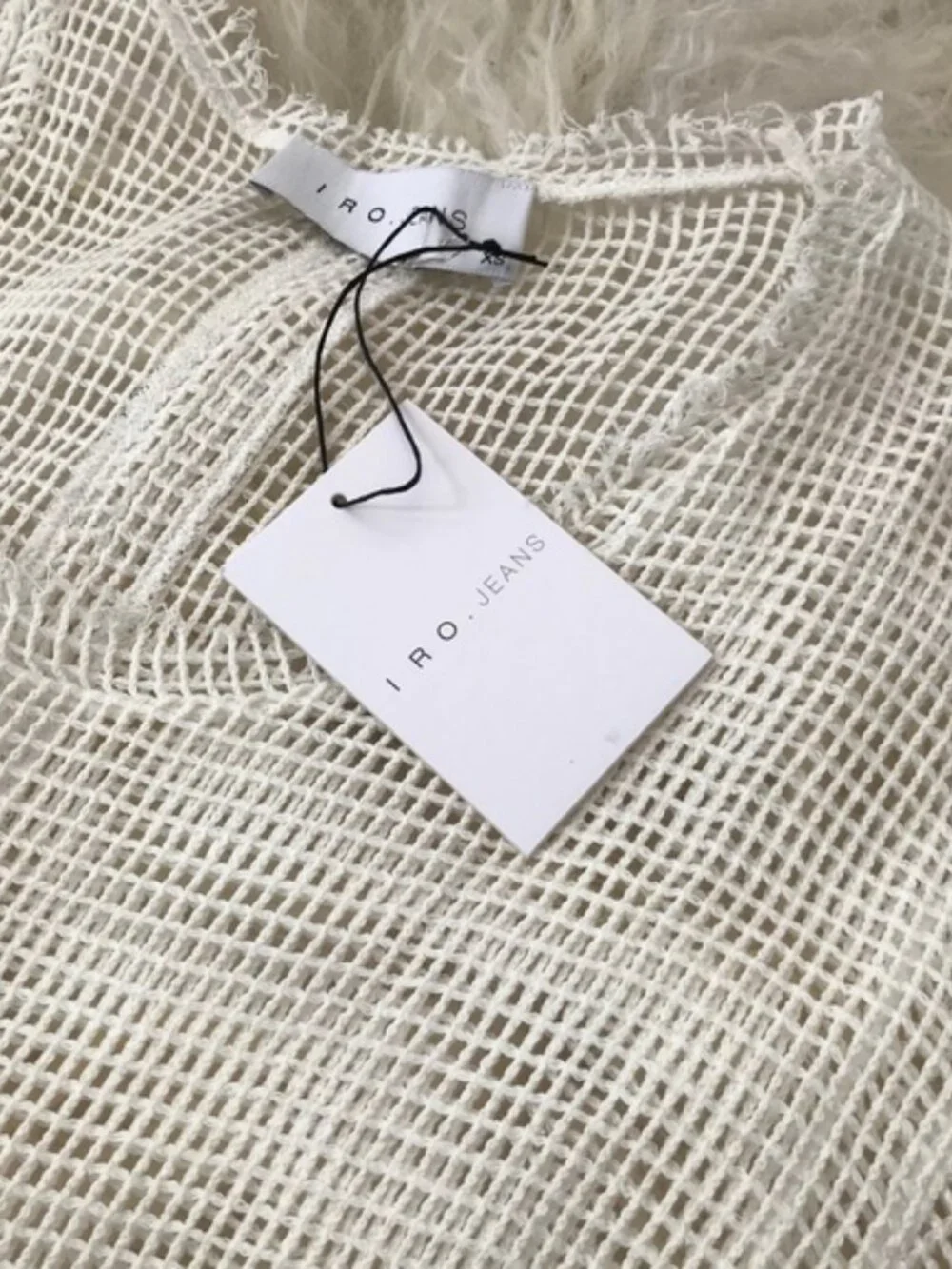 IRO Sheer Woven Top 1520 - Picture 4 of 6
